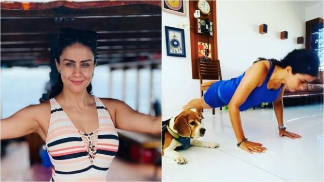 Gul Panag reveals how she achieved her goal of 100 push-ups a day(Instagram/gulpanag)