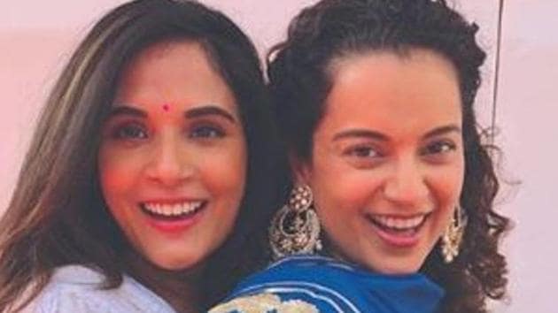 Richa Chadha and Kangana Ranaut worked together in Panga.