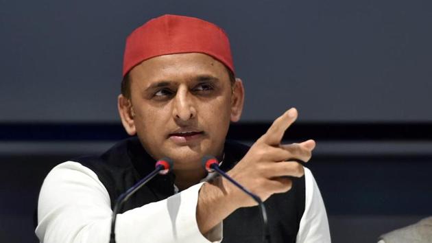 Samajwadi Party President Akhilesh Yadav said that the protest marches will be held in each and every district of Uttar Pradesh.(PTI Photo) Samajwadi Party President Akhilesh Yadav said that the protest marches will be held in each and every district of Uttar Pradesh.(PTI Photo)