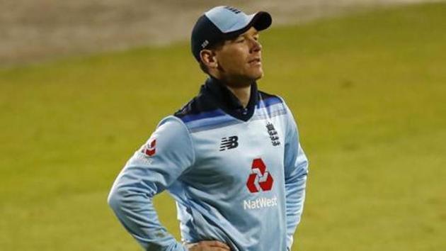 England's captain Eoin Morgan.(AP)