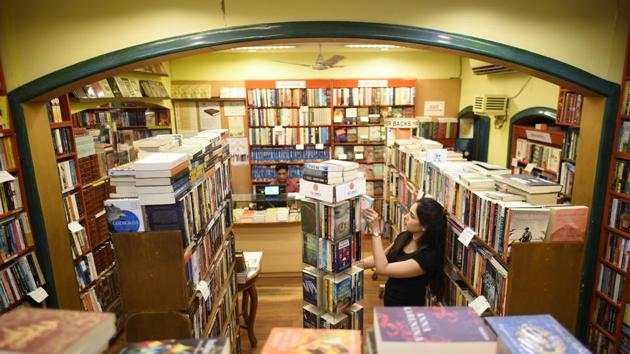 Full Circle Book Store in its former glory at Khan Market.(PHOTO: Burhaan Kinu/HT) Full Circle Book Store in its former glory at Khan Market.(PHOTO: Burhaan Kinu/HT)