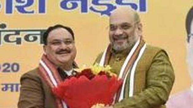 The state machinery would be working under the supervision of Union home minister Amit Shah and BJP chief JP Nadda.(File photo)