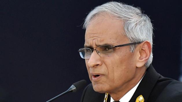 Spokesperson of the Indian Navy at IHQ MoD(Navy) and DPR, Ministry of Defence in a tweet echoed Admiral Karambir Singh, Chief of the Naval Staff’s words.(PTI) Spokesperson of the Indian Navy at IHQ MoD(Navy) and DPR, Ministry of Defence in a tweet echoed Admiral Karambir Singh, Chief of the Naval Staff’s words.(PTI)