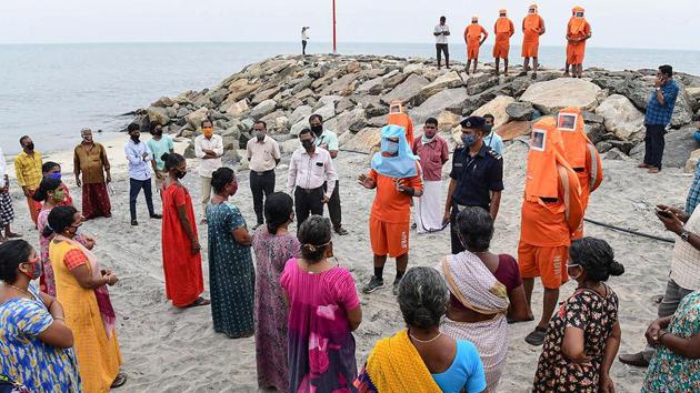 Photos: Cyclone Burevi Weakens To A Deep Depression Over India’s South ...