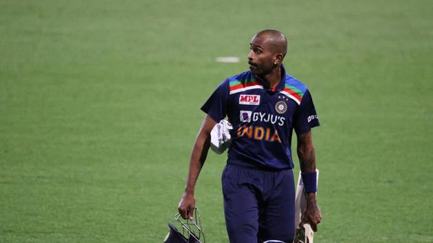 FIle image of Hardik Pandya.(REUTERS) FIle image of Hardik Pandya.(REUTERS)