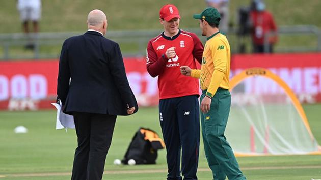Quinton de Kock (L) and Eoin Morgan(Getty Images) Quinton de Kock (L) and Eoin Morgan(Getty Images)