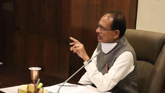 Madhya Pradesh CM Shivraj Singh Chouhan hold meeting over Religious Freedom Bill, 2020. (ANI/Twitter) Madhya Pradesh CM Shivraj Singh Chouhan hold meeting over Religious Freedom Bill, 2020. (ANI/Twitter)