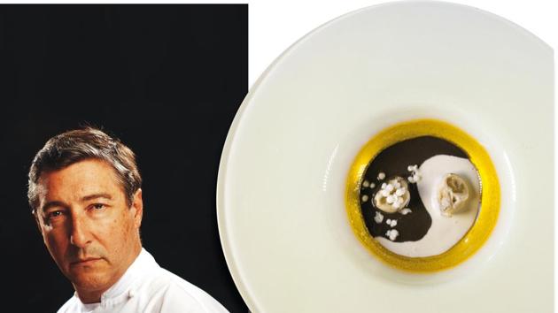 Chef Joan-Roca swears by his Oyster Ying-Yang