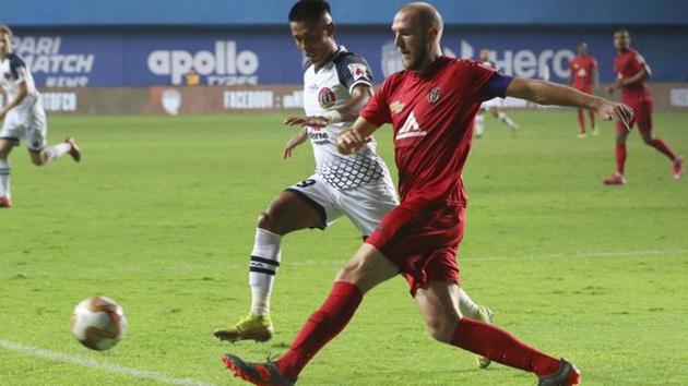 NorthEast United beat SC East Bengal 2-0 (ISL/Twitter) NorthEast United beat SC East Bengal 2-0 (ISL/Twitter)