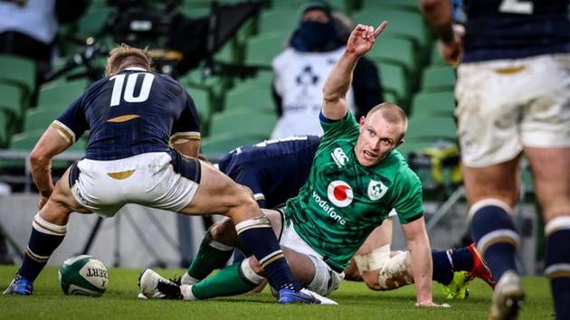 Ireland beat Scotland 31-16(Twitter)