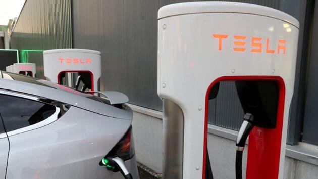 According to its first-ever report on Diversity, Equity and Inclusion, Tesla Inc said minorities and others from underrepresented communities make up more than half of its employees in the US.(Reuters/ File photo) According to its first-ever report on Diversity, Equity and Inclusion, Tesla Inc said minorities and others from underrepresented communities make up more than half of its employees in the US.(Reuters/ File photo)