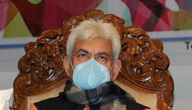 Jammu: Jammu and Kashmir Lt. Governor Manoj Sinha during an event on International Volunteer Day 2020, in Jammu. (PTI) Jammu: Jammu and Kashmir Lt. Governor Manoj Sinha during an event on International Volunteer Day 2020, in Jammu. (PTI)