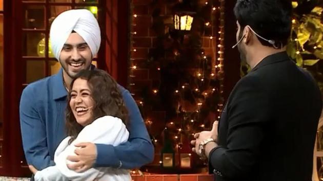 Kapil Sharma couldn’t stop commenting on Neha Kakkar and Rohanpreet’s PDA on his show. Kapil Sharma couldn’t stop commenting on Neha Kakkar and Rohanpreet’s PDA on his show.