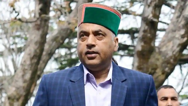 Himachal Pradesh chief minister Jai Ram Thakur.(File photo)