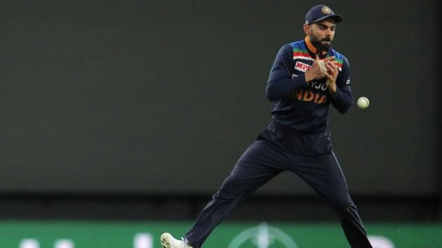 Virat Kohli has been a butter-fingered with his fielding this series. (Getty Images) Virat Kohli has been a butter-fingered with his fielding this series. (Getty Images)
