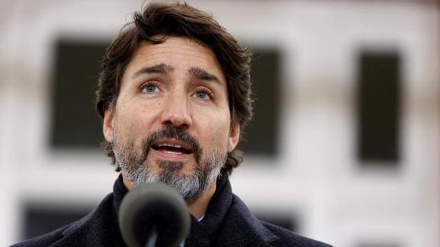 Canada's Prime Minister Justin Trudeau attends a news conference at Rideau Cottage in Ottawa, Ontario.(REUTERS/ FILE)