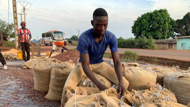 Ivory Coast, the world’s biggest producer of the chocolate ingredient, and Ghana suspended ethical cocoa programs by Hershey and other chocolate manufacturers on November 30(REUTERS)