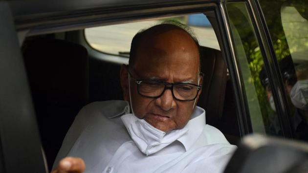 NCP president Sharad Pawar(HT PHOTO)