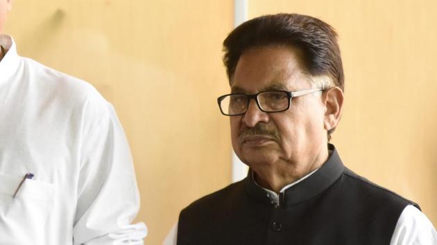 Punia said, the Bharatiya Janata Party-led government is doing this with the intention of etching their name on the new building. (Hindustan Times) Punia said, the Bharatiya Janata Party-led government is doing this with the intention of etching their name on the new building. (Hindustan Times)