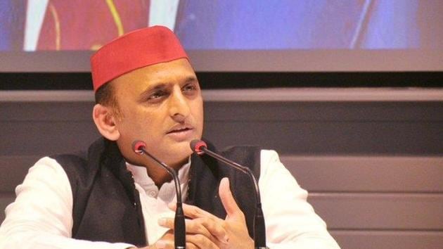 Joint commissioner of police, Lucknow, Navin Arona said the police were deployed to prevent any law and order trouble. (Photo @samajwadiparty) Joint commissioner of police, Lucknow, Navin Arona said the police were deployed to prevent any law and order trouble. (Photo @samajwadiparty)