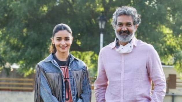 Alia Bhatt joins SS Rajamouli's RRR shoot, see pics here | Hindustan Times