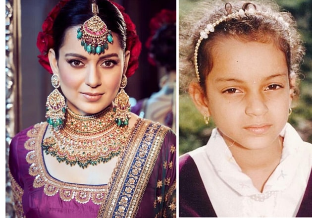 Unfortunately some of us are born old: Kangana Ranaut reminisces making  fancy gowns as a child instead of playing with other children