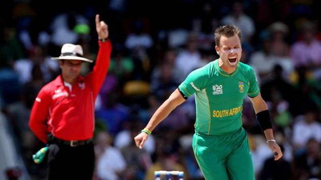 Johan Botha of South Africa celebrates(Getty Images) Johan Botha of South Africa celebrates(Getty Images)