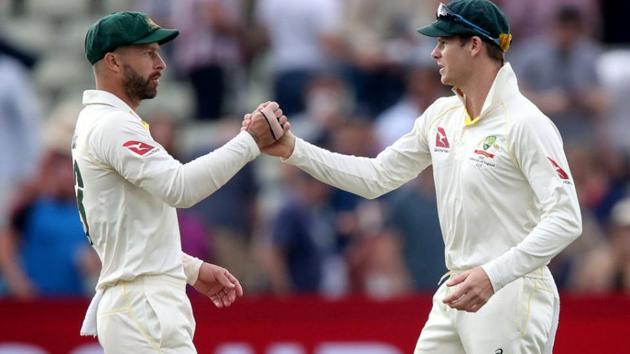 File photo of Australia's Matthew Wade (L) and Steve Smith (R) (Getty Images) File photo of Australia's Matthew Wade (L) and Steve Smith (R) (Getty Images)
