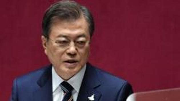 Moon said testing sites should operate longer hours to allow people working to get tested at their convenience (REUTERS) Moon said testing sites should operate longer hours to allow people working to get tested at their convenience (REUTERS)