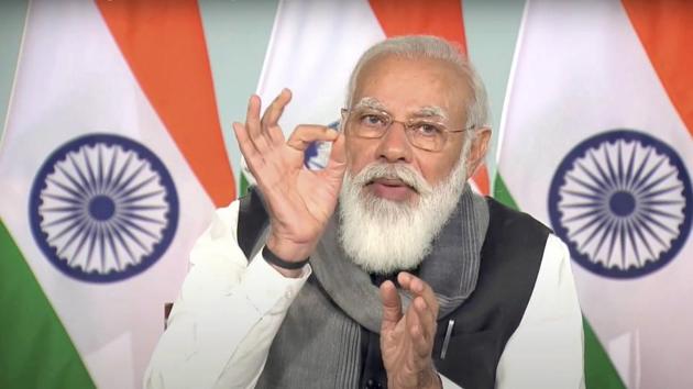 PM Narendra Modi virtually inaugurated the Agra metro project on Monday. (PTI file photo) PM Narendra Modi virtually inaugurated the Agra metro project on Monday. (PTI file photo)