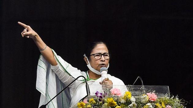 West Bengal chief minister Mamata Banerjee speaks during the inauguration of the newly-built Majerhat bridge in Kolkata, on December 3. (PTI File Photo) West Bengal chief minister Mamata Banerjee speaks during the inauguration of the newly-built Majerhat bridge in Kolkata, on December 3. (PTI File Photo)