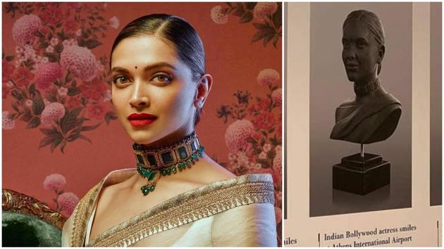 Deepika Padukone’s smile has made an appearance at the Athens airport. Deepika Padukone’s smile has made an appearance at the Athens airport.