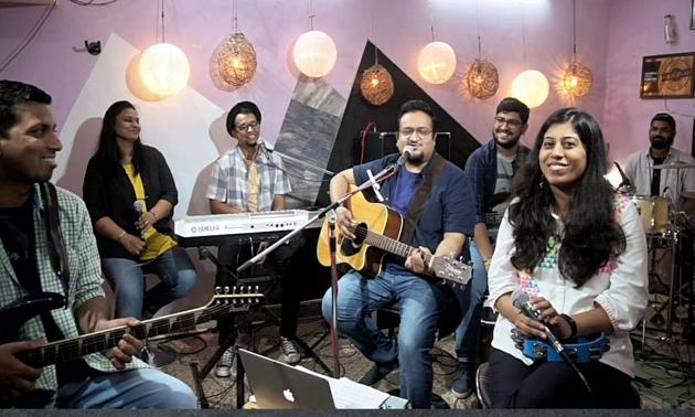 Members of Youth For Christ have been meeting in small groups and practising carols on video calls this year. Members of Youth For Christ have been meeting in small groups and practising carols on video calls this year.