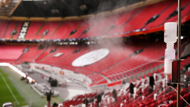 The tests are taking place at the Johan Cruyff Arena in Amsterdam, home of Ajax Amsterdam.(Reuters)