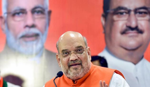 The meeting was scheduled to be held at Amit Shah’s residence but the venue was later changed. (PTI) The meeting was scheduled to be held at Amit Shah’s residence but the venue was later changed. (PTI)
