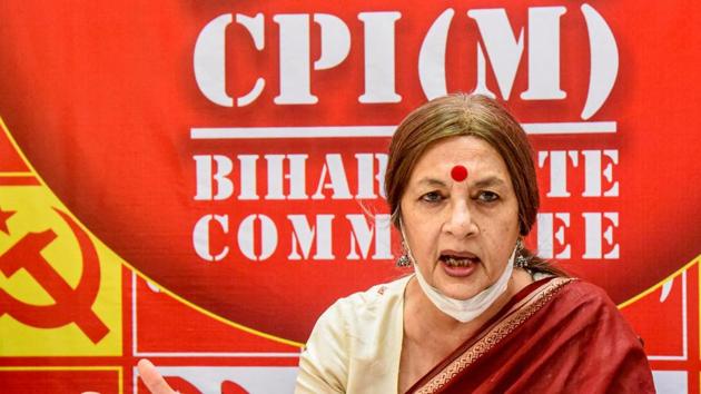 CPI(M) leader Brinda Karat during a press conference.(PTI/ File photo) CPI(M) leader Brinda Karat during a press conference.(PTI/ File photo)