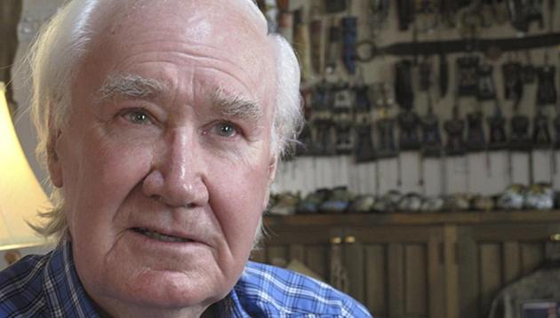 In this March 22, 2013 photo, Forrest Fenn sits in his home in Santa Fe, N.M. A grandson of Forrest Fenn has confirmed the identity of a medical school student from Michigan reported to have found an over $1 million treasure chest that the retired art and antiquities dealer stashed in the wilds of Wyoming over a decade ago. Jonathan "Jack" Stuef, 32, found the treasure in June, Fenn grandson Shiloh Forrest Old posted Monday, Dec. 7, 2020, on a website dedicated to the treasure.(AP) In this March 22, 2013 photo, Forrest Fenn sits in his home in Santa Fe, N.M. A grandson of Forrest Fenn has confirmed the identity of a medical school student from Michigan reported to have found an over $1 million treasure chest that the retired art and antiquities dealer stashed in the wilds of Wyoming over a decade ago. Jonathan "Jack" Stuef, 32, found the treasure in June, Fenn grandson Shiloh Forrest Old posted Monday, Dec. 7, 2020, on a website dedicated to the treasure.(AP)