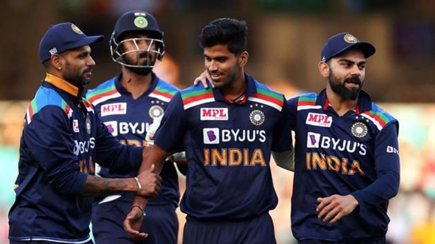 Photo of Team India from the third T20I against Australia at SCG(BCCI/Twitter) Photo of Team India from the third T20I against Australia at SCG(BCCI/Twitter)
