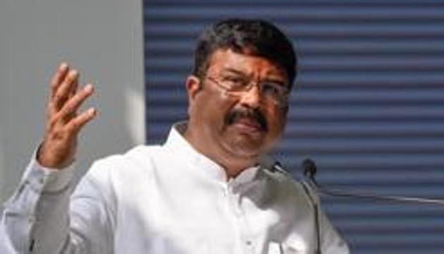 The GoM is headed by Union minister Dharmendra Pradhan with Arjun Ram Meghwal as coordinator and Rao Inderjit Singh and Sanjay Dhotre as the other members.(Sanket Wankhade/HT file photo) The GoM is headed by Union minister Dharmendra Pradhan with Arjun Ram Meghwal as coordinator and Rao Inderjit Singh and Sanjay Dhotre as the other members.(Sanket Wankhade/HT file photo)