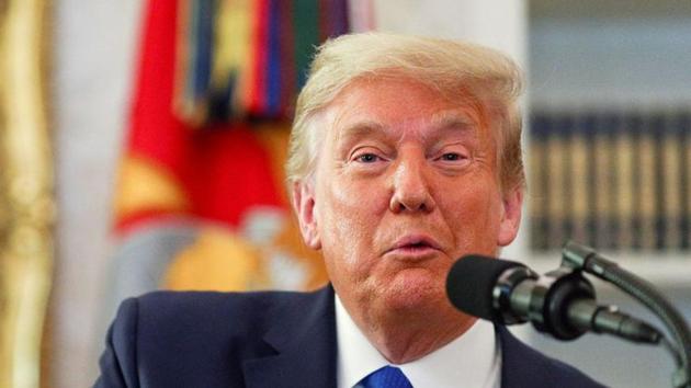 US President Donald Trump speaks in the Oval Office at the White House in Washington, US on December 7, 2020. (Reuters File Photo) US President Donald Trump speaks in the Oval Office at the White House in Washington, US on December 7, 2020. (Reuters File Photo)