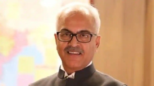Home Secretary Ajay Kumar Bhalla asked police chiefs of all the states and union territories, Civil Defence, home guards and fire services to prepare a database of personnel or Covid-19 vaccination.(ANI Twitter) Home Secretary Ajay Kumar Bhalla asked police chiefs of all the states and union territories, Civil Defence, home guards and fire services to prepare a database of personnel or Covid-19 vaccination.(ANI Twitter)