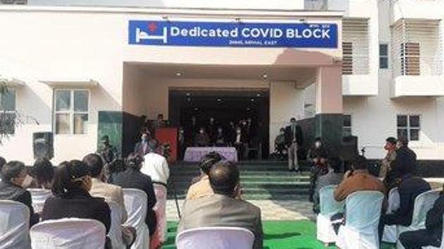 Manipur has a total of 2,759 Covid beds. (Photo@NBirenSingh)