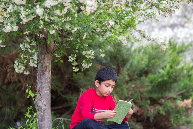 Reading a book; the best escape to magical worlds.(Shutterstock)