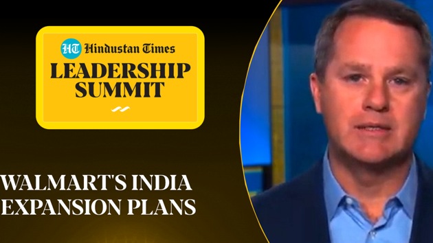 <p>Doug McMillon, CEO and president of Walmart Inc, spoke on expanding business in India by taking exports to over $10 billion annually by 2027. He was speaking at the 18th edition of the Hindustan Times Leadership Summit. McMillon said that customers across the world love 'outstanding, made-in-India' goods, and the company 'believes in India's future'. Watch the full video for more.</p> <p>Doug McMillon, CEO and president of Walmart Inc, spoke on expanding business in India by taking exports to over $10 billion annually by 2027. He was speaking at the 18th edition of the Hindustan Times Leadership Summit. McMillon said that customers across the world love 'outstanding, made-in-India' goods, and the company 'believes in India's future'. Watch the full video for more.</p>