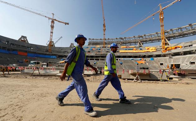 The meeting provided an opportunity to discuss and review the entire gamut of labour and manpower cooperation related issues between the two countries, the MEA said. (Reuters File Photo)
