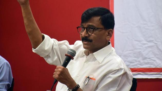 Shiv Sena MP Sanjay Raut. (HT file) Shiv Sena MP Sanjay Raut. (HT file)