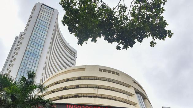 Sensex ended 144 points lower on Thursday, tracking losses in index heavyweights HDFC twins, Reliance Industries and ICICI Bank. (PTI photo) Sensex ended 144 points lower on Thursday, tracking losses in index heavyweights HDFC twins, Reliance Industries and ICICI Bank. (PTI photo)