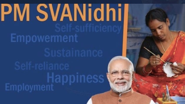 The Centre on Friday launched a programme for socio-economic profiling of the beneficiaries of the PM Street Vendor’s Atmanirbhar Nidhi (PM SVANidhi) and their families(Twitter)
