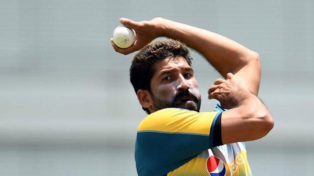 Sohail Tanvir bowls in the nets. (Getty Images) Sohail Tanvir bowls in the nets. (Getty Images)