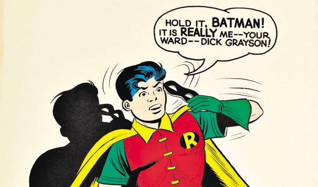 Dick Grayson, the first Robin, later became the superhero Nightwing.